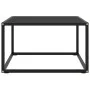 Schwarzer Couchtisch mit schwarzem Glas 60x60x35 cm von vidaXL, Couchtisch - Ref: Foro24-322872, Preis: 53,66 €, Rabatt: %