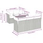 Set de sofás de jardín 6 pzas y cojines ratán sintético gris by , Garden sets - Ref: Foro24-3326103, Price: 483,94 €, Discoun...