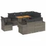Set de sofás de jardín con cojines 9 pzas ratán sintético gris by , Garden sets - Ref: Foro24-3327392, Price: 658,01 €, Disco...