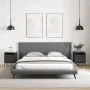 Mesitas de noche 2 uds acero negra 35x39x43,5 cm de , Mesitas de noche - Ref: Foro24-851245, Precio: 70,35 €, Descuento: %