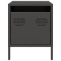 Mesitas de noche 2 uds acero negra 35x39x43,5 cm by , Nightstands - Ref: Foro24-851245, Price: 71,47 €, Discount: %