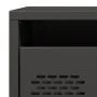 Mesitas de noche 2 uds acero negra 35x39x43,5 cm de , Mesitas de noche - Ref: Foro24-851245, Precio: 70,35 €, Descuento: %