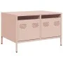 Mueble para TV acero laminado en frío rosa 68x50x43,5 cm von , TV-Möbel - Ref: Foro24-851239, Preis: 80,39 €, Rabatt: %
