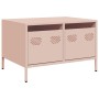 Mueble para TV acero laminado en frío rosa 68x50x43,5 cm by , TV Furniture - Ref: Foro24-851239, Price: 81,15 €, Discount: %