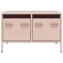 Mueble para TV acero laminado en frío rosa 68x50x43,5 cm von , TV-Möbel - Ref: Foro24-851239, Preis: 80,39 €, Rabatt: %