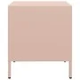 Mesitas de noche 2 unidades acero rosa 35x39x43,5 cm by , Nightstands - Ref: Foro24-851247, Price: 73,94 €, Discount: %