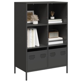 Aparador acero negro 68x39x103,5 cm von , Sideboards - Ref: Foro24-851382, Preis: 106,41 €, Rabatt: %