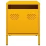 Mesitas de noche 2 uds acero amarillo mostaza 35x39x43,5 cm von , Nachttische - Ref: Foro24-851251, Preis: 73,94 €, Rabatt: %