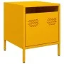Mesitas de noche 2 uds acero amarillo mostaza 35x39x43,5 cm von , Nachttische - Ref: Foro24-851251, Preis: 73,94 €, Rabatt: %