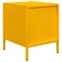 Mesitas de noche 2 uds acero amarillo mostaza 35x39x43,5 cm von , Nachttische - Ref: Foro24-851251, Preis: 73,94 €, Rabatt: %