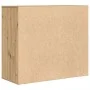 Aparador madera de ingeniería roble artisan 80x33x70 cm by , Sideboards - Ref: Foro24-857086, Price: 113,38 €, Discount: %