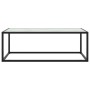 Schwarzer Couchtisch mit weißem Marmorglas 100x50x35 cm von vidaXL, Couchtisch - Ref: Foro24-322881, Preis: 80,63 €, Rabatt: %