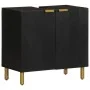 Juego de muebles de baño 2 pzas madera contrachapada negro de , Muebles de baño - Ref: Foro24-3309994, Precio: 150,39 €, Desc...