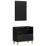 Juego de muebles de baño 2 pzas madera contrachapada negro von , Badezimmermöbel - Ref: Foro24-3309994, Preis: 158,04 €, Raba...