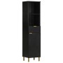 Juego de muebles de baño 4 pzas madera contrachapada negro de , Muebles de baño - Ref: Foro24-3309996, Precio: 394,74 €, Desc...