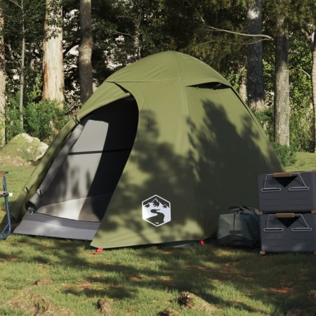 Tienda de campaña iglú para 2 personas impermeable verde oliva by , tents - Ref: Foro24-4009612, Price: 47,36 €, Discount: %