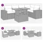 Set de muebles de jardín 6 pzas y cojines ratán sintético gris de , Conjuntos de jardín - Ref: Foro24-3327378, Precio: 436,93...