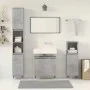 Set muebles de baño 2 piezas madera contrachapada gris hormigón von , Badezimmermöbel - Ref: Foro24-3324952, Preis: 157,75 €,...