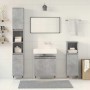 Set muebles de baño 2 piezas madera contrachapada gris hormigón by , Bathroom furniture - Ref: Foro24-3324952, Price: 157,48 ...