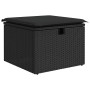 Set de sofás de jardín 7 pzas con cojines ratán sintético negro by , Garden sets - Ref: Foro24-3325301, Price: 467,71 €, Disc...