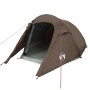 Tienda de campaña túnel para 2 personas impermeable marrón by , tents - Ref: Foro24-4009631, Price: 57,46 €, Discount: %