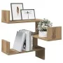 Estantería pared de esquina madera roble artisan 40x40x49,5 cm von , Regale und Regale - Ref: Foro24-856608, Preis: 31,87 €, ...