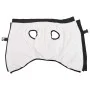 Abrigo para perro con arnés impermeable reflectante 4XL negro de , Ropa para perros - Ref: Foro24-4019646, Precio: 23,34 €, D...