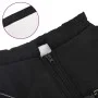 Abrigo para perro con arnés impermeable reflectante 4XL negro de , Ropa para perros - Ref: Foro24-4019646, Precio: 23,34 €, D...