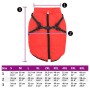 Abrigo para perro con arnés impermeable reflectante 6XL rojo von , Kleidung für Hunde - Ref: Foro24-4019891, Preis: 26,83 €, ...