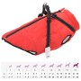Abrigo para perro con arnés impermeable reflectante 6XL rojo von , Kleidung für Hunde - Ref: Foro24-4019891, Preis: 26,83 €, ...