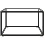 Schwarzer Couchtisch mit gehärtetem Glas 60x60x35 cm von vidaXL, Couchtisch - Ref: Foro24-322871, Preis: 60,98 €, Rabatt: %