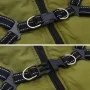 Abrigo perro con arnés impermeable reflectante M verde militar by , Clothes for dogs - Ref: Foro24-4019893, Price: 19,38 €, D...