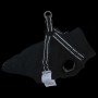 Abrigo para perro con arnés impermeable reflectante L negro by , Clothes for dogs - Ref: Foro24-4019909, Price: 19,78 €, Disc...
