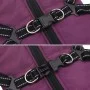 Abrigo para perro con arnés impermeable reflectante M morado von , Kleidung für Hunde - Ref: Foro24-4019902, Preis: 19,38 €, ...