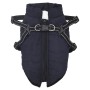 Abrigo perro con arnés impermeable reflectante M azul marino von , Kleidung für Hunde - Ref: Foro24-4019914, Preis: 19,78 €, ...