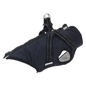 Abrigo perro con arnés impermeable reflectante XL azul marino de , Ropa para perros - Ref: Foro24-4019916, Precio: 19,92 €, D...