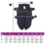 Abrigo perro con arnés impermeable reflectante XL azul marino von , Kleidung für Hunde - Ref: Foro24-4019916, Preis: 20,34 €,...