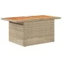Set de sofás de jardín con cojines 9 pzas ratán sintético beige von , Gartensets - Ref: Foro24-3327390, Preis: 790,86 €, Raba...