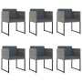 Garden dining set 11 pieces with gray synthetic rattan cushions by vidaXL, Garden sets - Ref: Foro24-313101, Price: 692,10 €,...