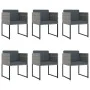 Garden dining set 11 pieces with gray synthetic rattan cushions by vidaXL, Garden sets - Ref: Foro24-313101, Price: 747,42 €,...