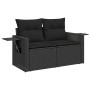 Juego de sofás jardín 4 pzas con cojines ratán sintético negro von , Gartensets - Ref: Foro24-3325451, Preis: 298,14 €, Rabat...
