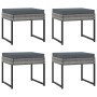 Garden dining set 11 pieces with gray synthetic rattan cushions by vidaXL, Garden sets - Ref: Foro24-313101, Price: 692,10 €,...