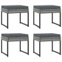 Garden dining set 11 pieces with gray synthetic rattan cushions by vidaXL, Garden sets - Ref: Foro24-313101, Price: 747,42 €,...