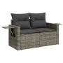 Set de sofás de jardín y cojines 8 piezas ratán sintético gris von , Gartensets - Ref: Foro24-3325516, Preis: 487,04 €, Rabat...