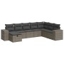Set de sofás de jardín y cojines 8 piezas ratán sintético gris von , Gartensets - Ref: Foro24-3325736, Preis: 524,50 €, Rabat...
