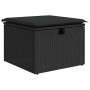 Set de sofás de jardín con cojines 9 pzas ratán sintético negro von , Gartensets - Ref: Foro24-3325741, Preis: 576,63 €, Raba...