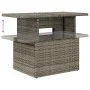 Set de sofás de jardín con cojines 9 pzas ratán sintético gris by , Garden sets - Ref: Foro24-3326181, Price: 604,76 €, Disco...