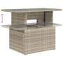 Set muebles jardín 9 pzas y cojines ratán sintético gris claro by , Garden sets - Ref: Foro24-3326183, Price: 695,58 €, Disco...