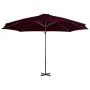 Ampelschirm mit Aluminiummast 300 cm rot von vidaXL, Sonnenschirme - Ref: Foro24-312306, Preis: 91,65 €, Rabatt: %