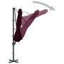 Cantilever parasol with aluminum pole 300 cm red by vidaXL, Umbrellas - Ref: Foro24-312306, Price: 92,46 €, Discount: %